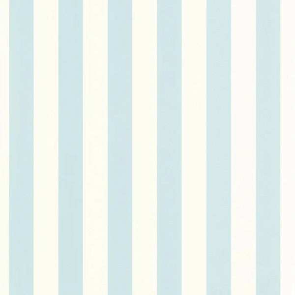 Sample - Little Lines Wallpaper - Bleu Ciel