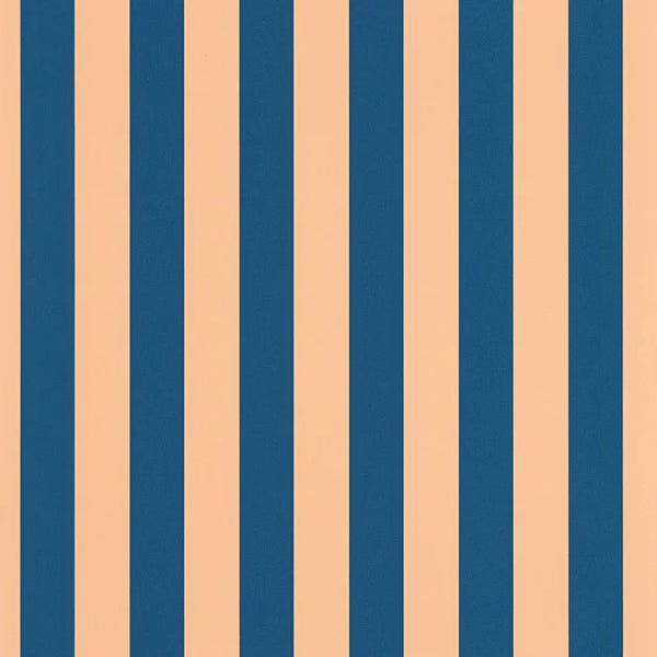 Sample - Little Lines Wallpaper - Bleu Nude