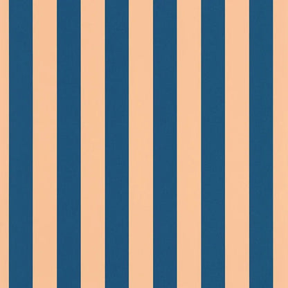 Little Lines Wallpaper - Bleu Nude