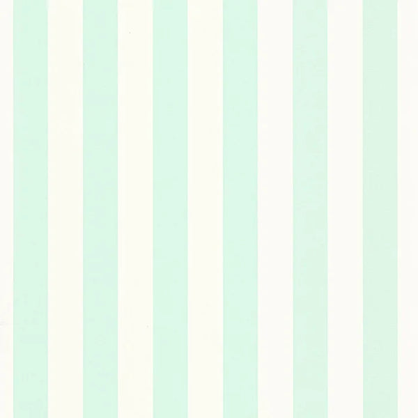 Sample - Little Lines Wallpaper - Vert Menthe