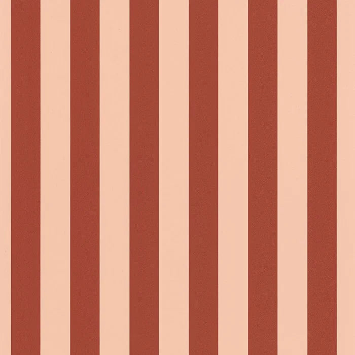 Sample - Little Lines Wallpaper - Rouge Nude