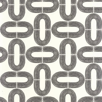 Comete Wallpaper - Blanc Noir