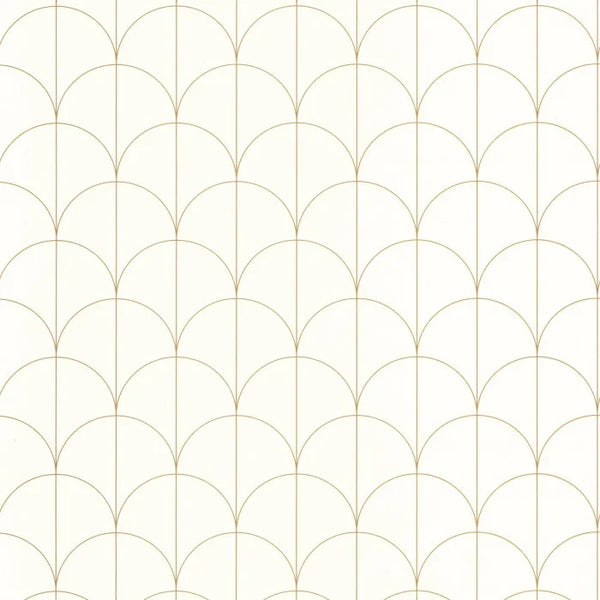 Sample - Sundown Wallpaper - Blanc Dore