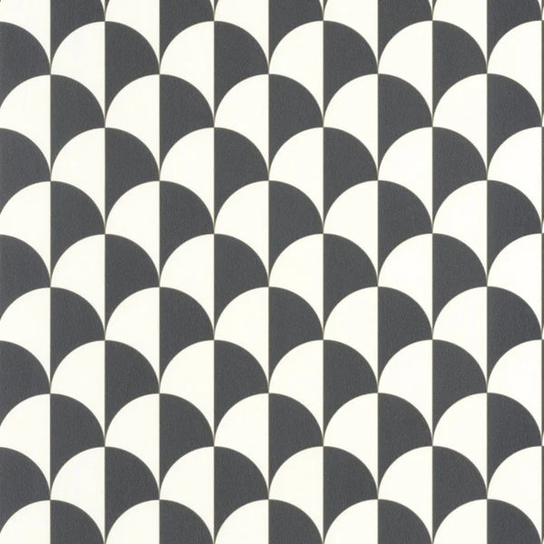 Sample - Sundown Wallpaper - Blanc Noir