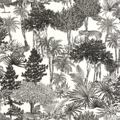 Dream Forest Wallpaper - Blanc noir