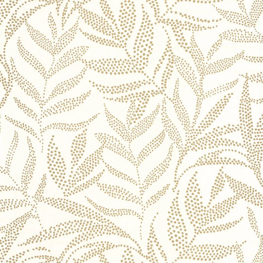 Sauvage Wallpaper - Blanc Or