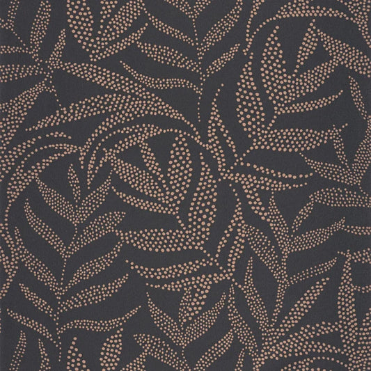 Sauvage Wallpaper - Noir Cuivre