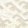 Waves Wallpaper - Blanc Or