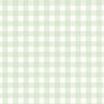 Victoria Gingham Wallpaper - Vert D'eau
