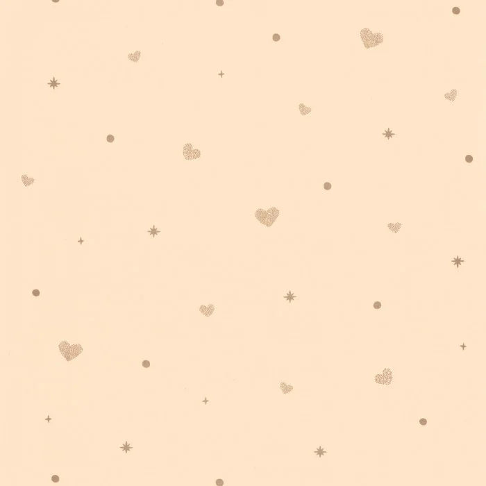 Sample - Estelle Wallpaper - Rose Or