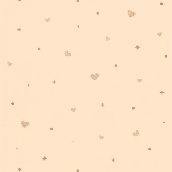 Sample - Estelle Wallpaper - Rose Or