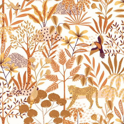 Jane Wallpaper - Blanc Vieux Rose