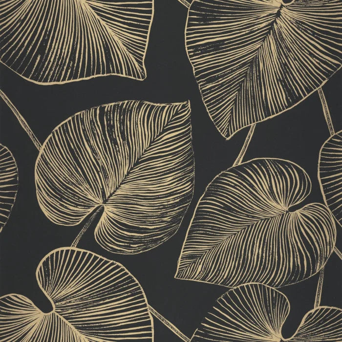 Sample - Magistral Wallpaper - Noir Or