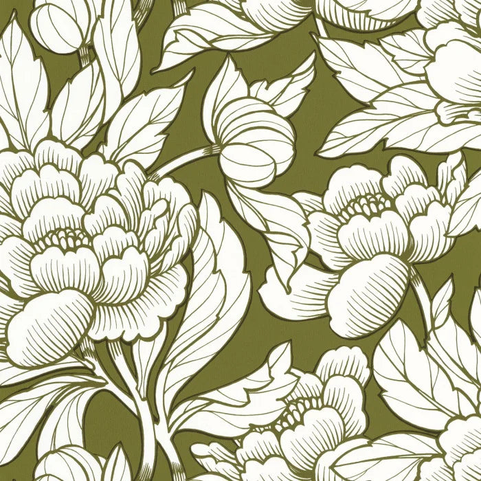 Sample - Envergure Wallpaper - Kaki