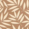 Portee Leaf Wallpaper - Camel Or