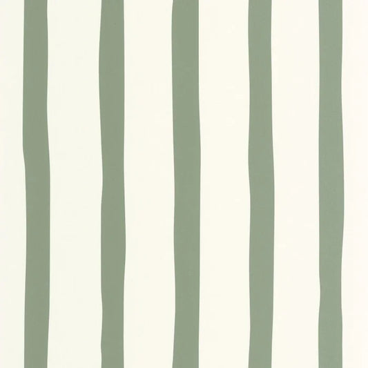 Barito Imperfect Stripes Wallpaper - Vert