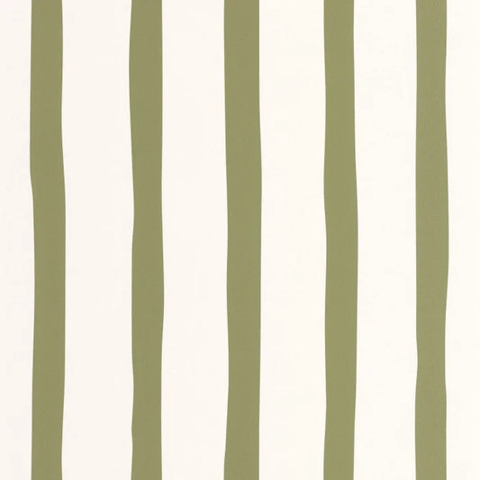 Barito Imperfect Stripes Wallpaper - Khaki