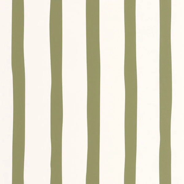 Sample - Barito Imperfect Stripes Wallpaper - Khaki