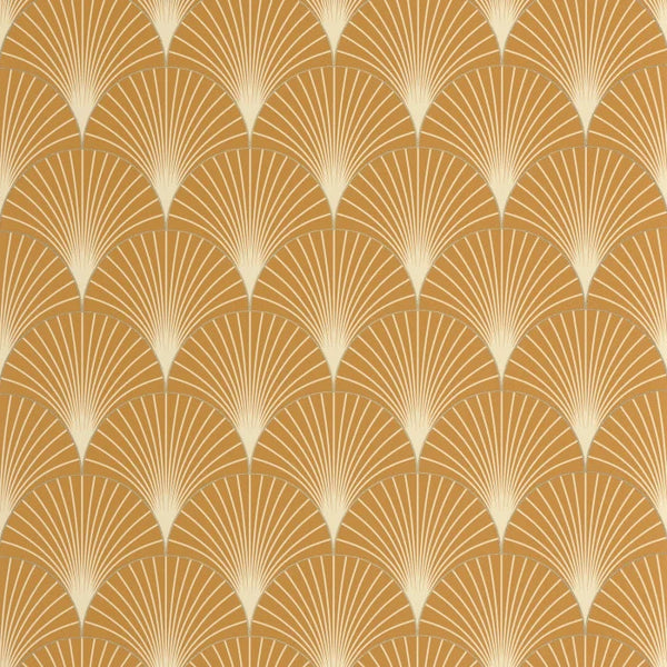 Sample - Prosperity Wallpaper - Ocre dore