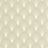 Prosperity Wallpaper - Vert amande dore