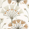 Majestic Wallpaper - Vert amande dore