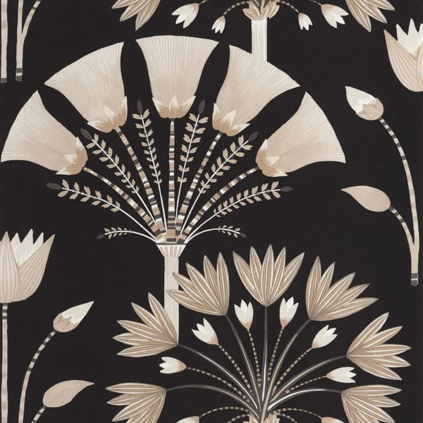 Sample - Majestic Wallpaper - Noir irise