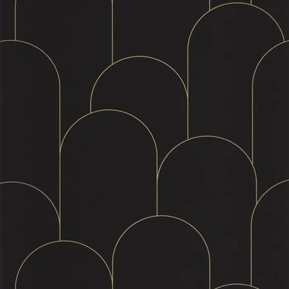 Ornament Wallpaper - Noir Dore