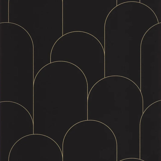 Ornament Wallpaper - Noir Dore