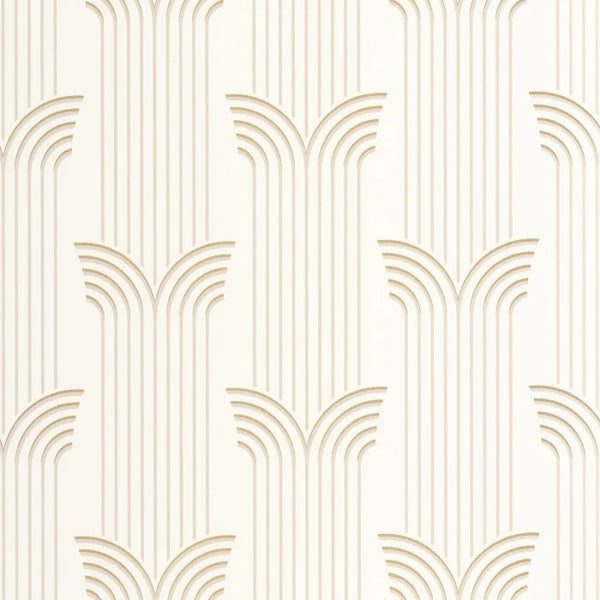 Sample - Glamour Wallpaper - Beige Dore