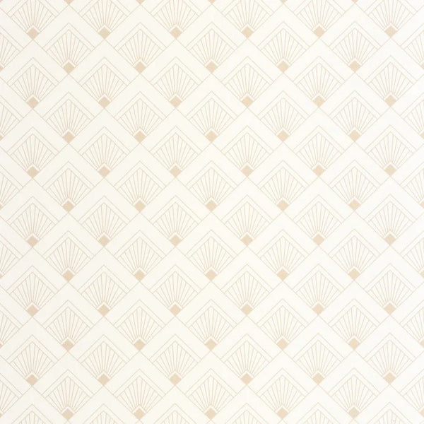 Sample - Effervescence Wallpaper - Blanc irise