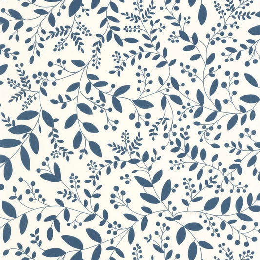 Sympathy Wallpaper - Bleu indigo