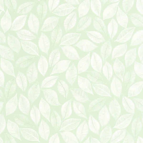 Sample - Bliss Wallpaper - Vert d'eau