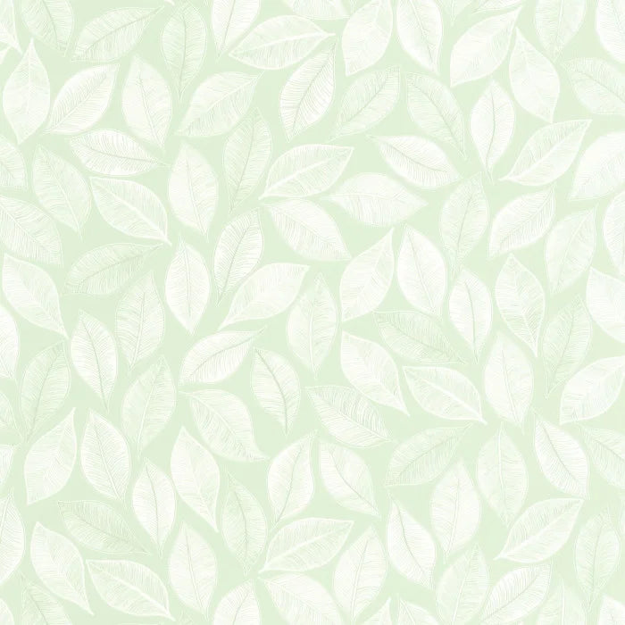 Sample - Bliss Wallpaper - Vert d'eau