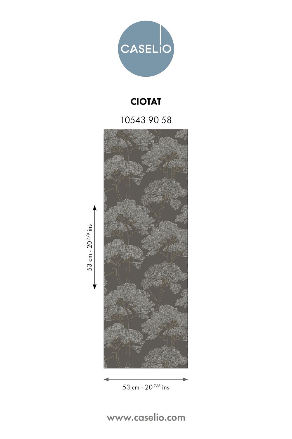La Ciotat Wallpaper - Black