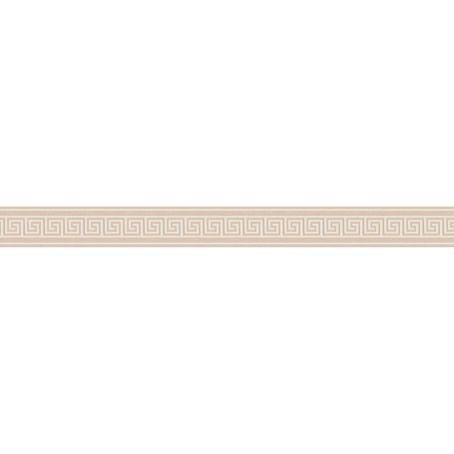 Graphic Meander Border - Beige - Self Adhesive