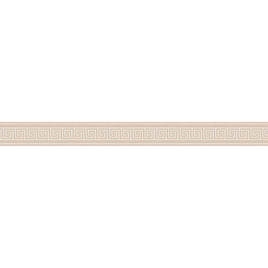Graphic Meander Border - Beige - Self Adhesive