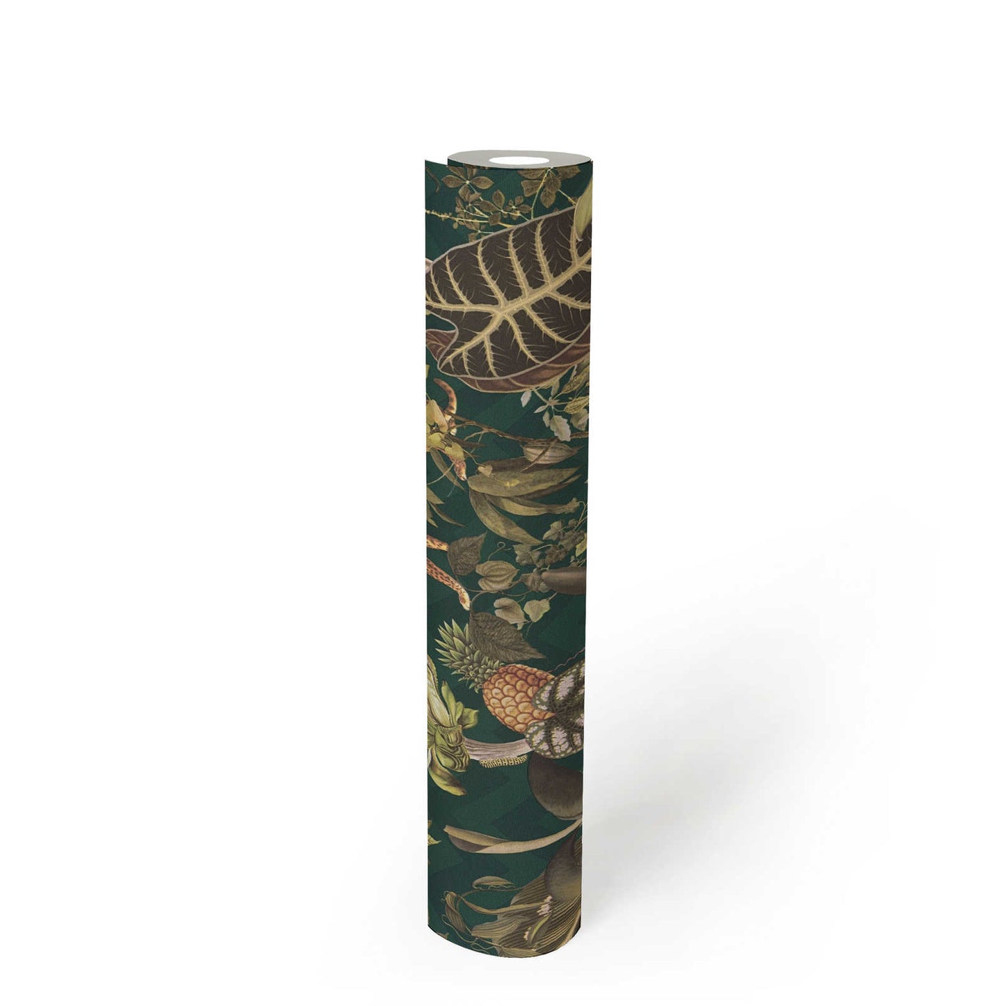 Living Jungle Chevron Wallpaper - Green