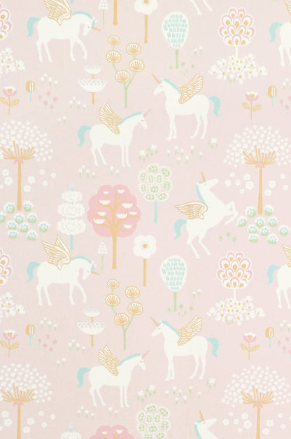 True Unicorns Wallpaper - Pink