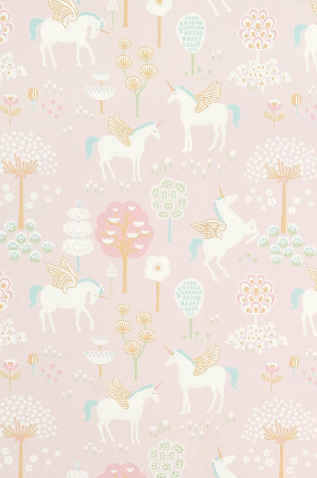 Sample - True Unicorns Wallpaper - Pink