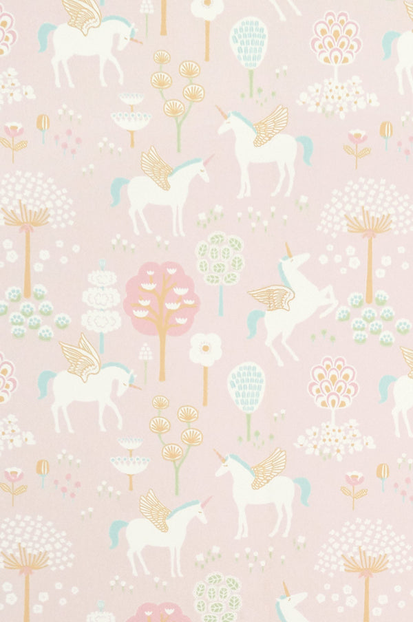 Sample - True Unicorns Wallpaper - Pink