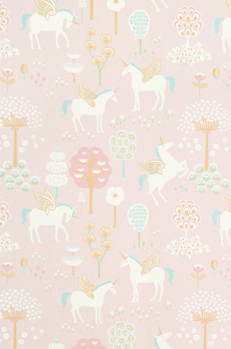True Unicorns Wallpaper - Pink