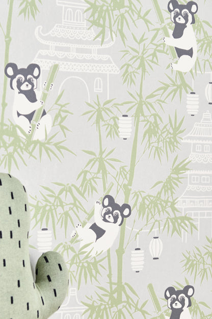 Bambu Wallpaper - Grey