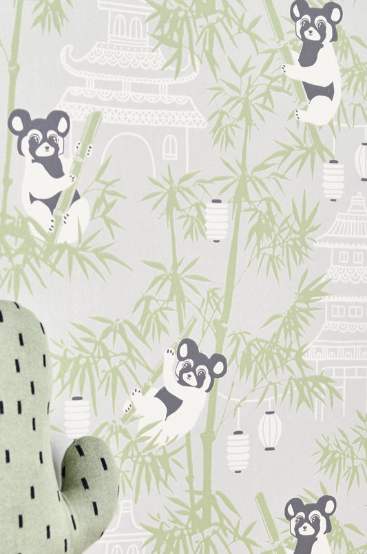 Bambu Wallpaper - Grey