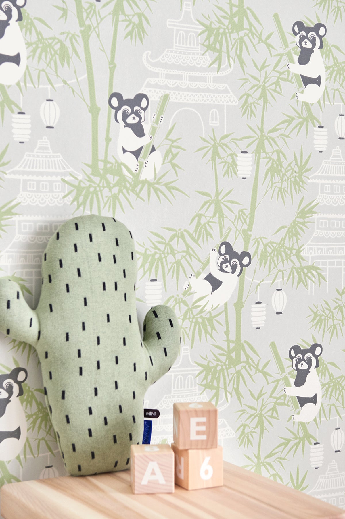 Bambu Wallpaper - Grey