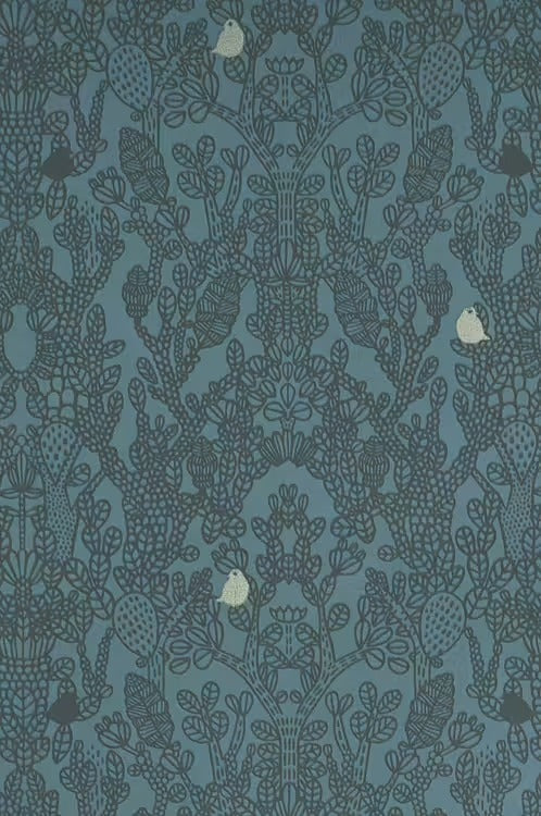 Sample - Amelie Wallpaper - Petrol
