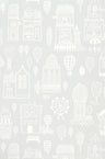 Small Town Wallpaper - Grey
