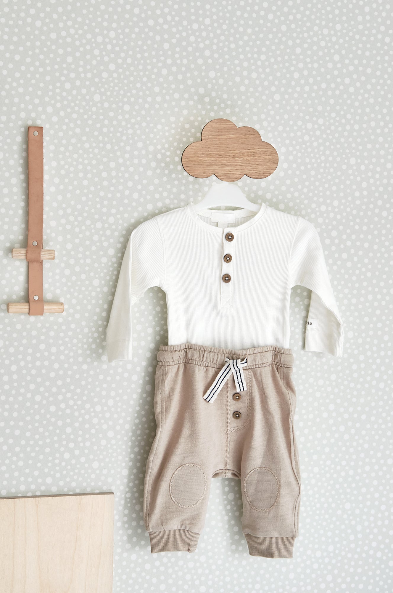 Dots Wallpaper - Grey