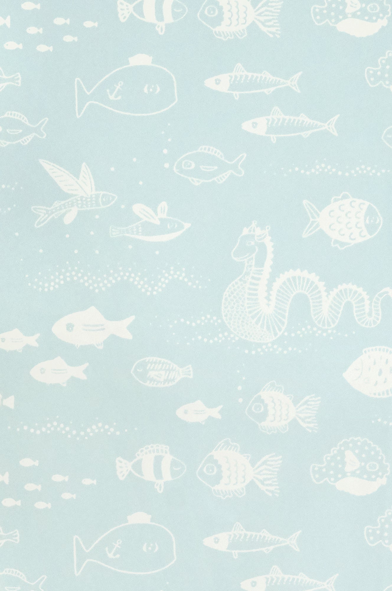 Big Blue Dusty Wallpaper