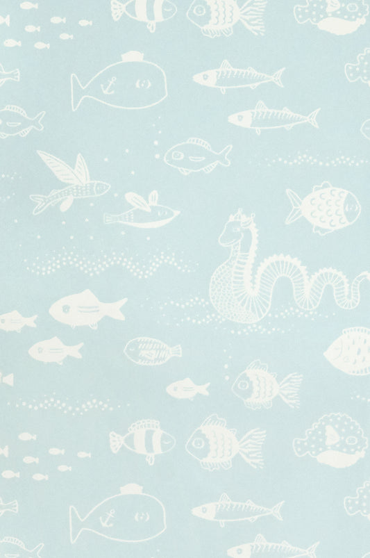 Big Blue Dusty Wallpaper