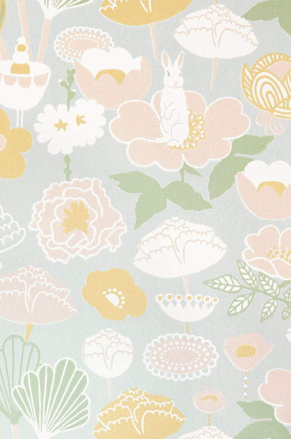 Sample - Little Light Wallpaper - Soft Grey